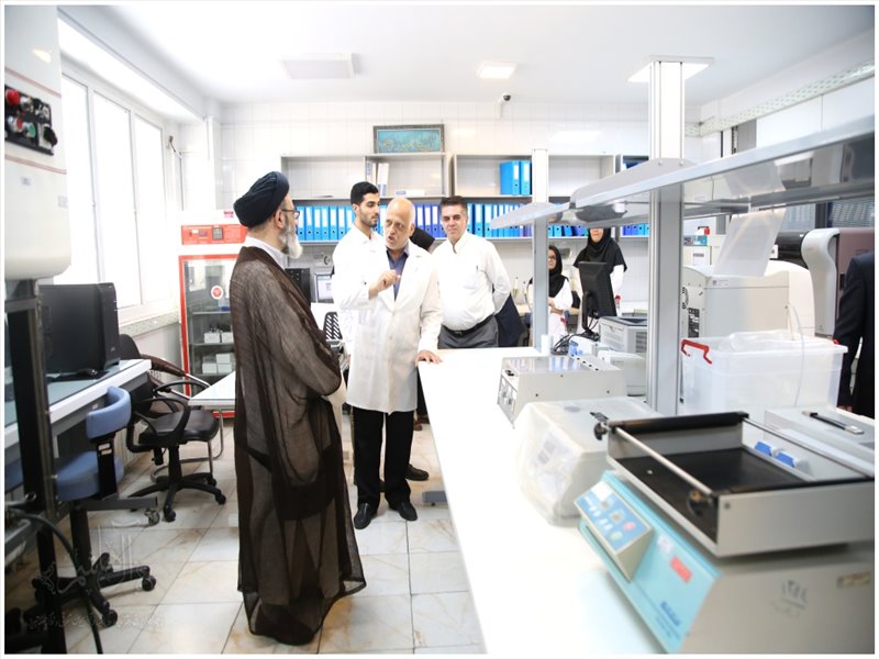 بازدید حجت الاسلام والمسلمین آل هاشم از اداره کل انتقال خون استان