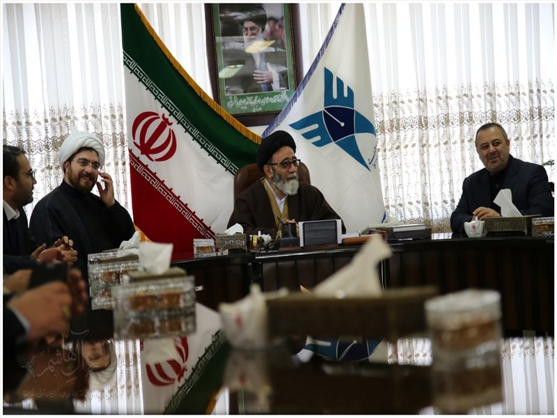 حضور حجت الاسلام والمسلمین آل هاشم در دانشگاه آزاد اسلامی تبریز