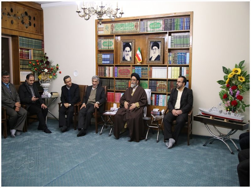 دیدار معاون قرآن و عترت وزارت فرهنگ و ارشاد اسلامی