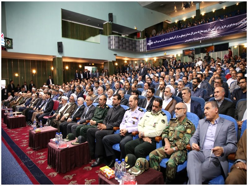 آیین تکریم و معارفه مدیرکل صدا و سیمای مرکز آذربایجان شرقی