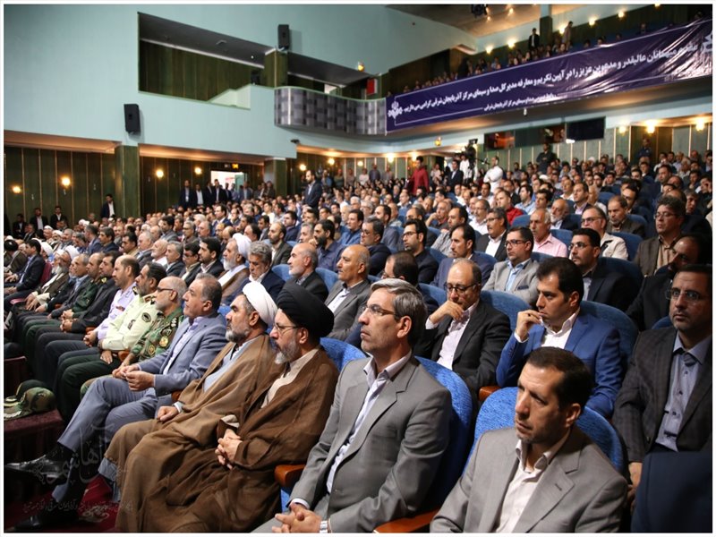آیین تکریم و معارفه مدیرکل صدا و سیمای مرکز آذربایجان شرقی