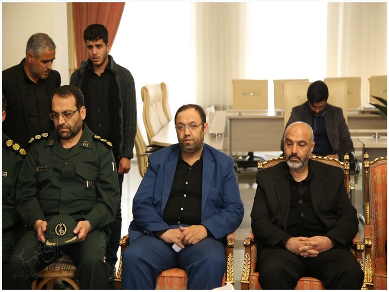 مراسم استقبال از پیکر مطهر شهید وحید فرهنگی والا
