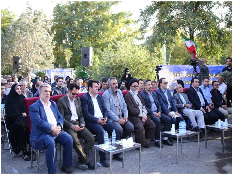 مراسم کلنگ زنی پروژه های عمرانی خدماتی شهرداری تبریز