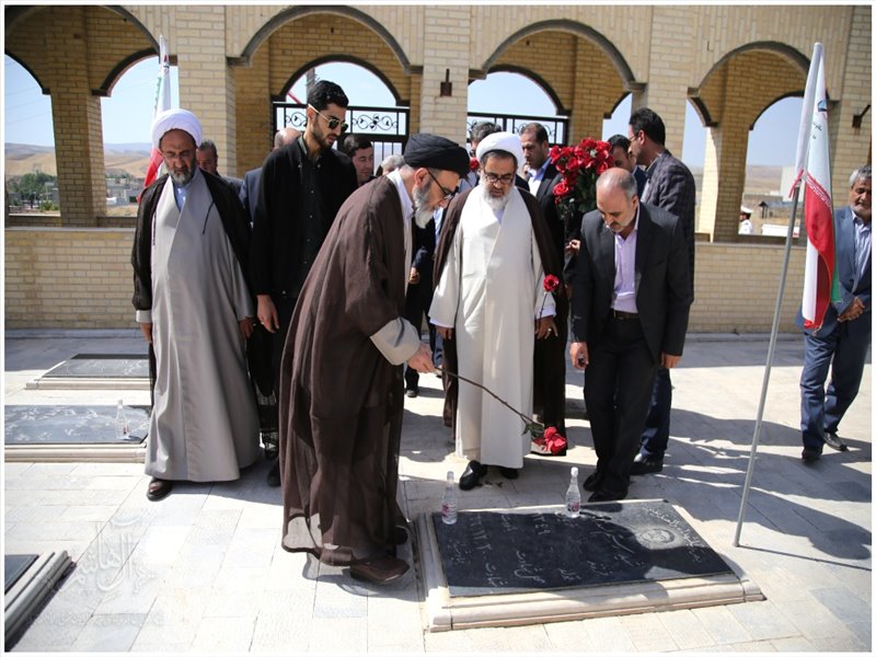 مراسم تکریم و معارفه امام جمعه شهرستان ورزقان