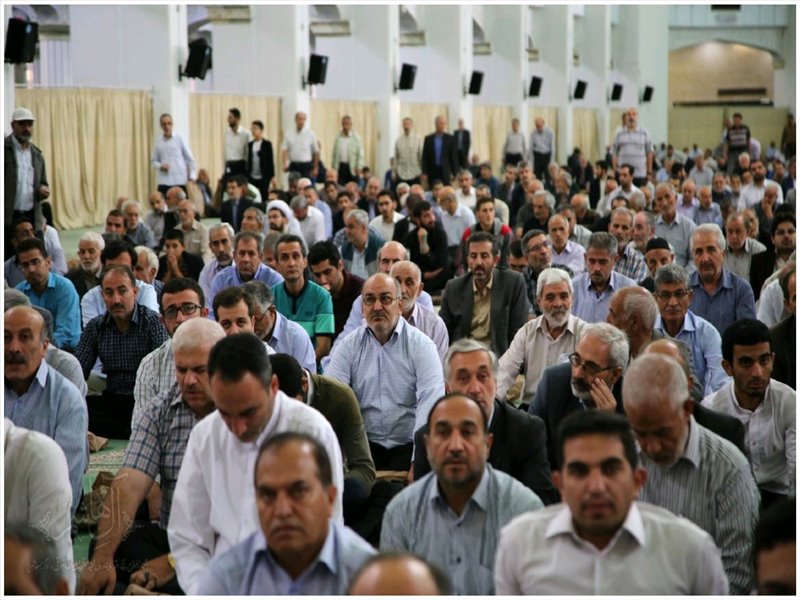 اقامه نماز عید سعید قربان به روایت تصویر
