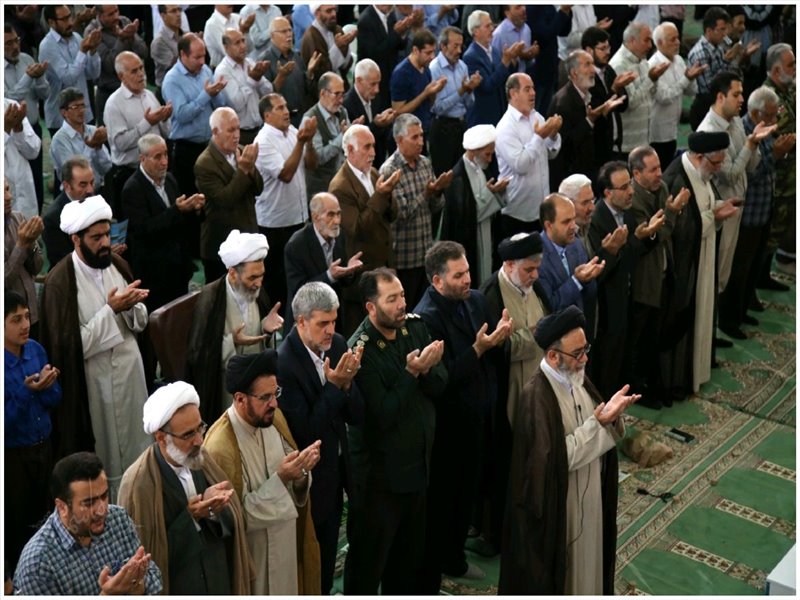 اقامه نماز عید سعید قربان به روایت تصویر