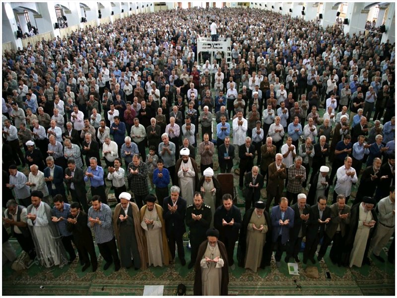 اقامه نماز عید سعید قربان به روایت تصویر