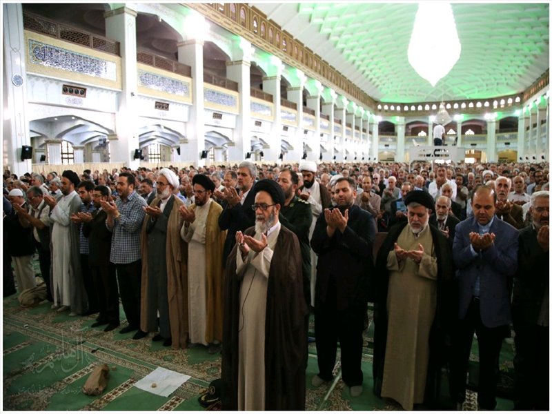اقامه نماز عید سعید قربان به روایت تصویر