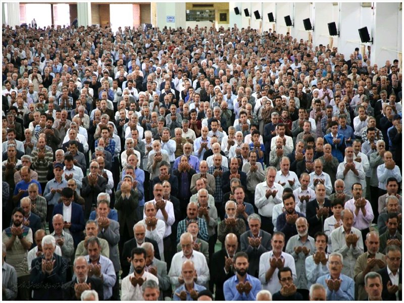 اقامه نماز عید سعید قربان به روایت تصویر