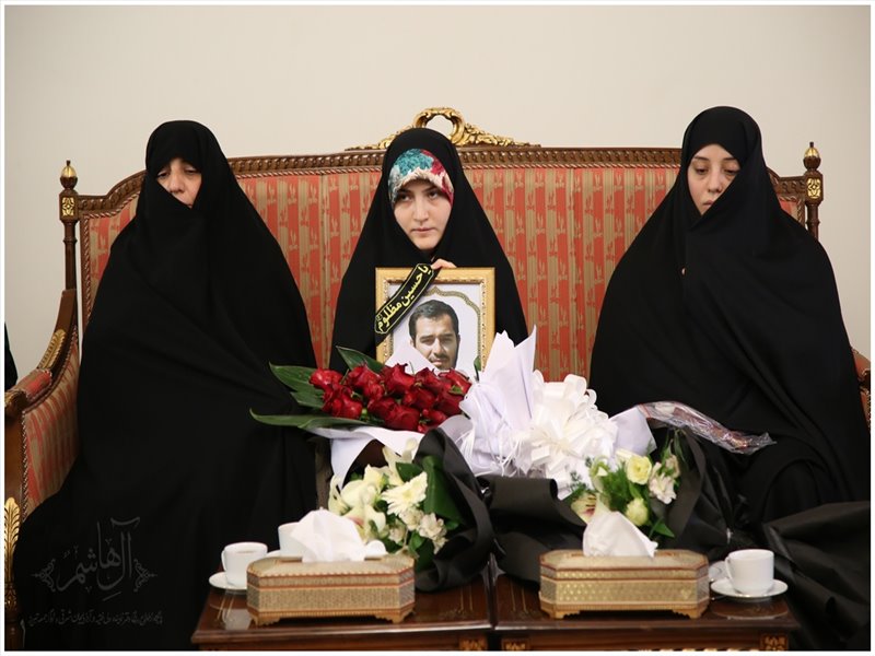 مراسم استقبال از پیکر مطهر شهید وحید فرهنگی والا