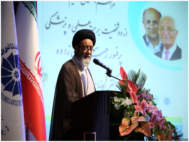 آیین تجلیل از مقام علمی پروفسور رحمان‌زاده و دکتر پرویزی در تبریز