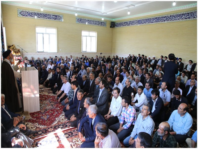 مسجد روستای جوریم بستان آباد بهره برداری شد