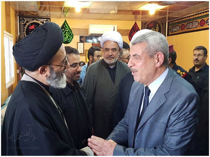 بازدید حجت الاسلام‌ والمسلمین آل هاشم از مرز شلمچه