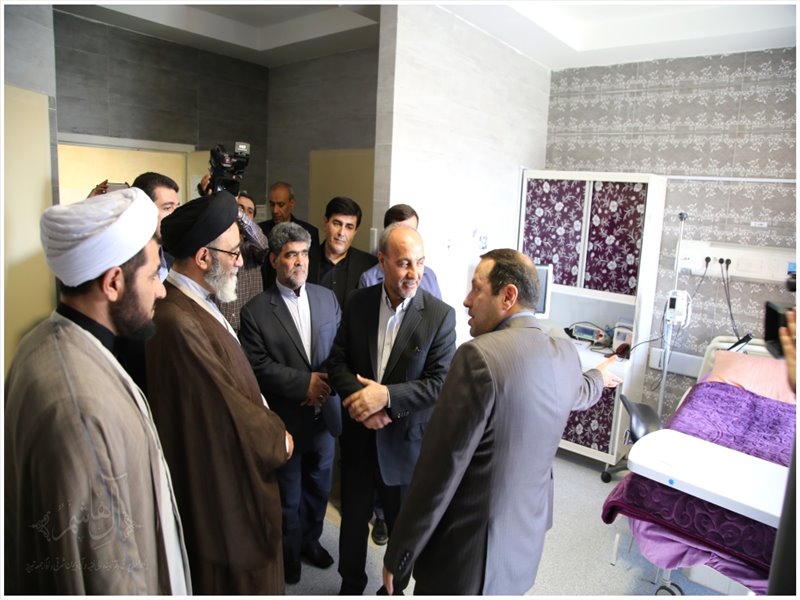بازدید نماینده ولی فقیه از بیمارستان شهید آیت الله طالقانی تبریز