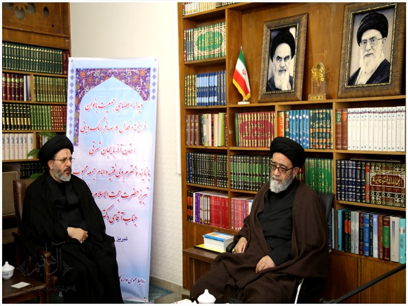 دیدار اعضای جمعیت بانوان فرهیخته و فعال عرصه فرهنگ دینی استان