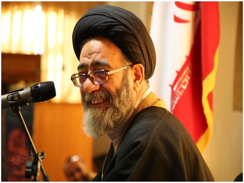 حضور امام جمعه تبریز در حجره های طلاب