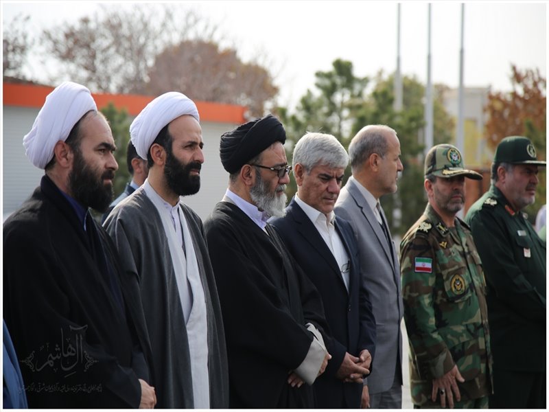 مراسم استقبال از پیکر مطهر شهید وحید فرهنگی والا