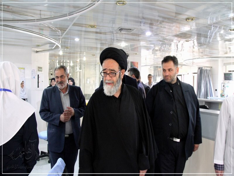 بازدید از بیمارستان استاد عالی نسب تبریز