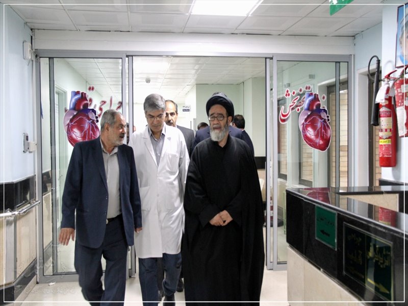 بازدید از بیمارستان استاد عالی نسب تبریز