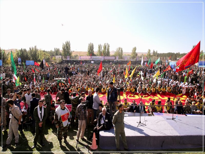 برگزاری رزمایش اقتدار عاشورایی بسیجیان استان