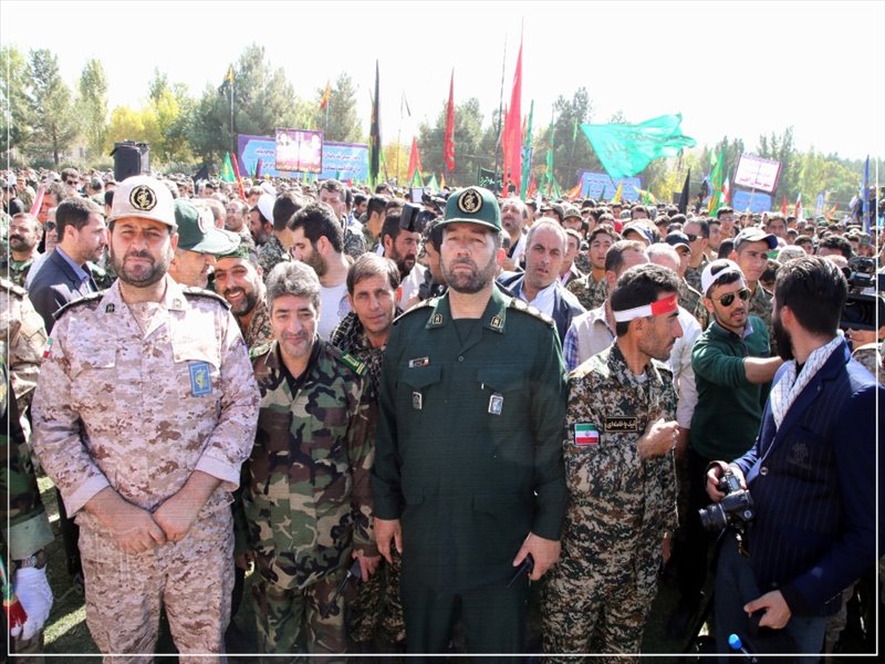 برگزاری رزمایش اقتدار عاشورایی بسیجیان استان