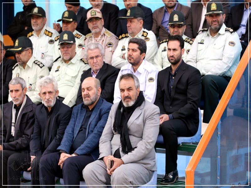 صبحگاه مشترک نیروهای نظامی مستقر در آذربایجان‌شرقی
