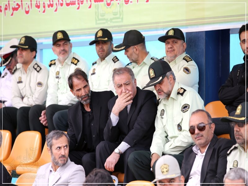 صبحگاه مشترک نیروهای نظامی مستقر در آذربایجان‌شرقی
