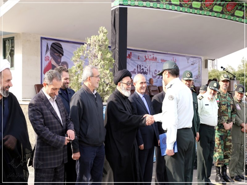 صبحگاه مشترک نیروهای نظامی مستقر در آذربایجان‌شرقی