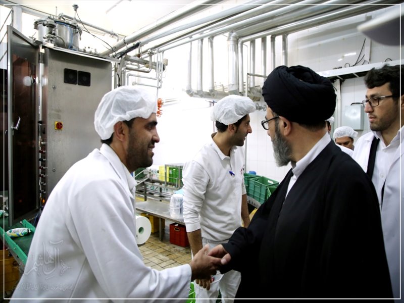 بازدید از شرکت شیر پگاه آذربایجان شرقی