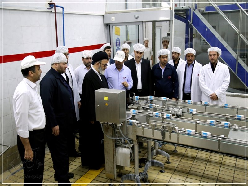 بازدید از شرکت شیر پگاه آذربایجان شرقی