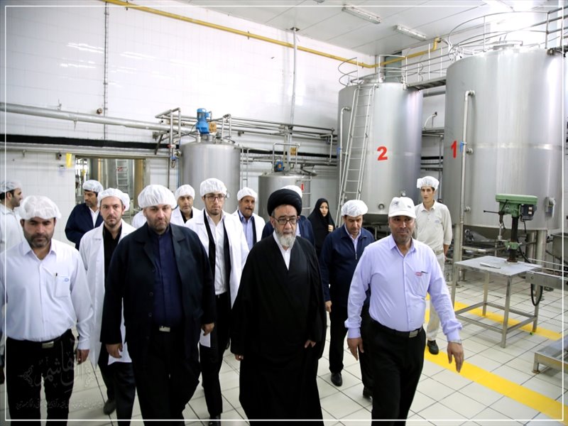 بازدید از شرکت شیر پگاه آذربایجان شرقی
