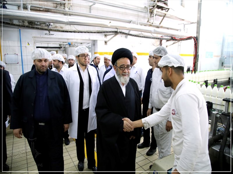 بازدید از شرکت شیر پگاه آذربایجان شرقی