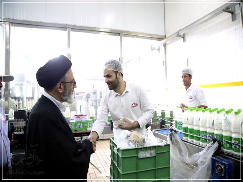 بازدید از شرکت شیر پگاه آذربایجان شرقی