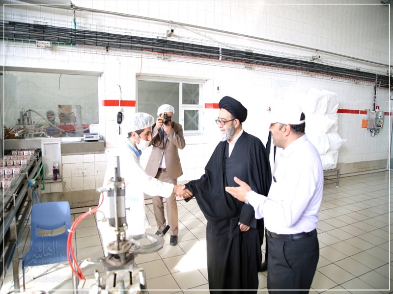 بازدید از شرکت شیر پگاه آذربایجان شرقی