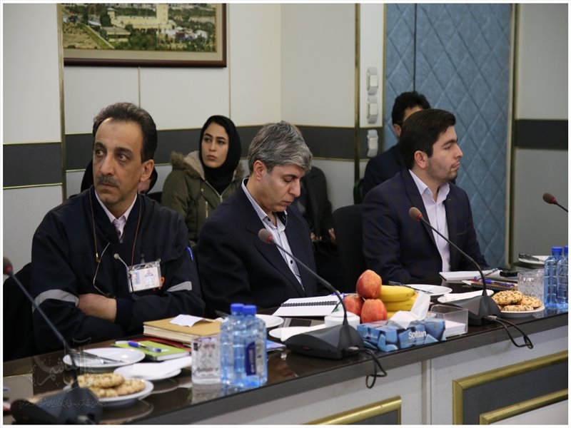 مراسم افتتاح مخزن ذخیره نفتای مجتمع پتروشیمی تبریز