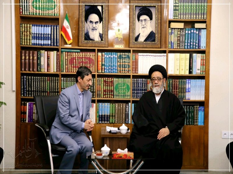 رئیس کمیته امداد امام خمینی(ره) کشور با نماینده ولی فقیه در استان دیدار کرد