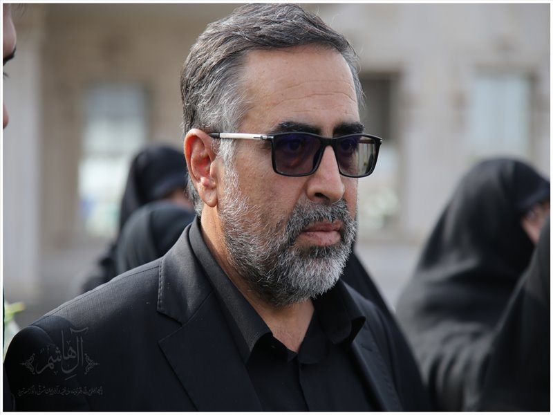 مراسم استقبال از پیکر مطهر شهید وحید فرهنگی والا