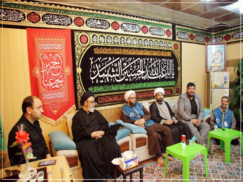 حضور امام جمعه تبریز در مرز شلمچه به روایت تصویر