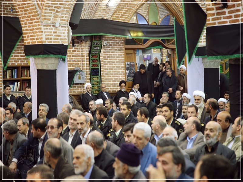 مراسم سالگرد شهادت اولین شهید محراب در تبریز برگزار شد