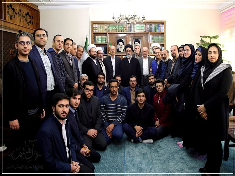 دیدار اعضای هیئت علمی دانشگاه غیرانتفاعی رشدیه تبریز