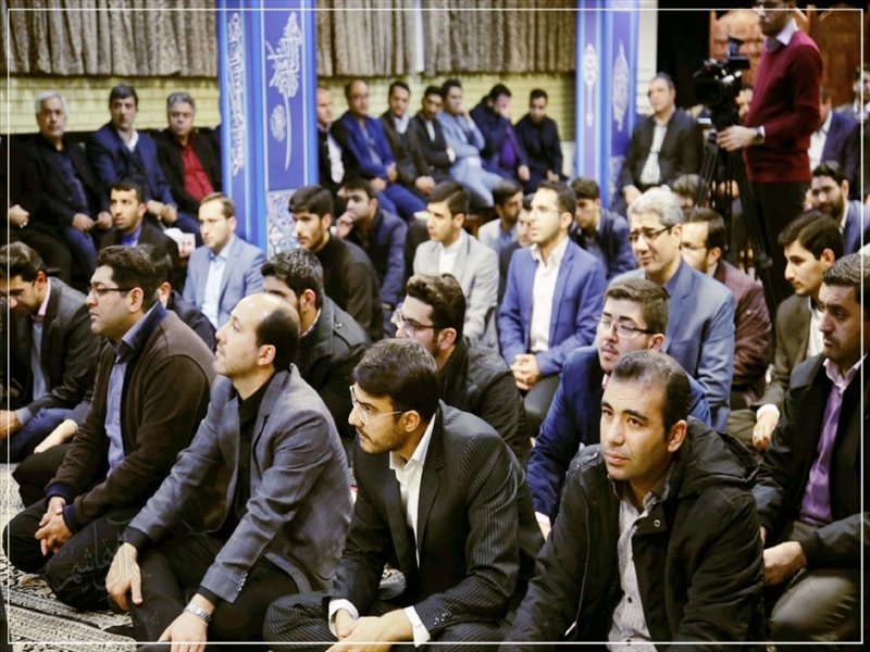 مراسم سالروز آغاز امامت حضرت صاحب‌الزمان (عج) در بیت امام جمعه تبریز