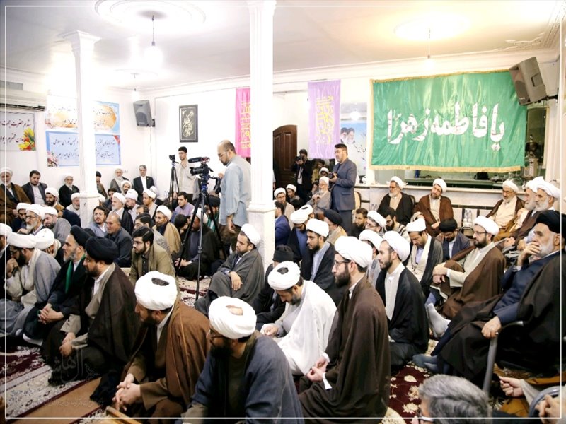 گردهمایی علما، فضلاء و طلاب شهرستان میانه در قم