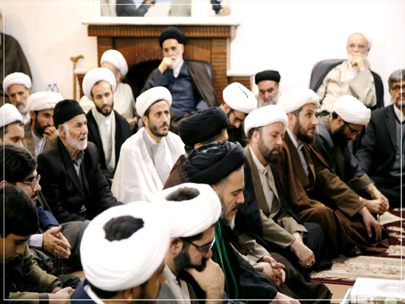 گردهمایی علما، فضلاء و طلاب شهرستان میانه در قم