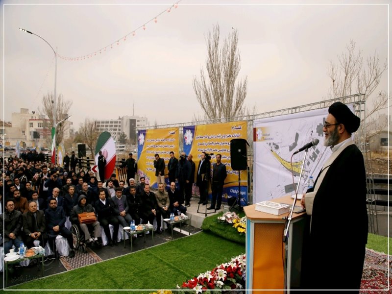 افتتاح 2 طرح عمران شهری در تبریز