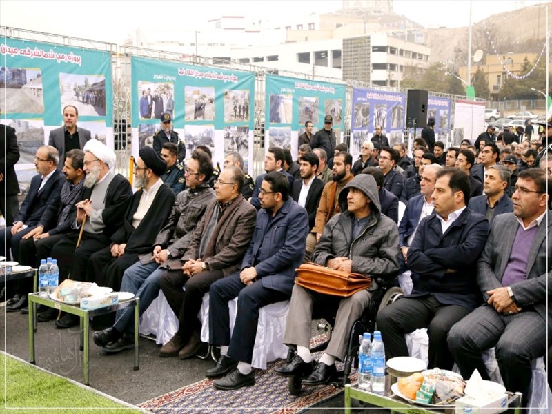 افتتاح 2 طرح عمران شهری در تبریز