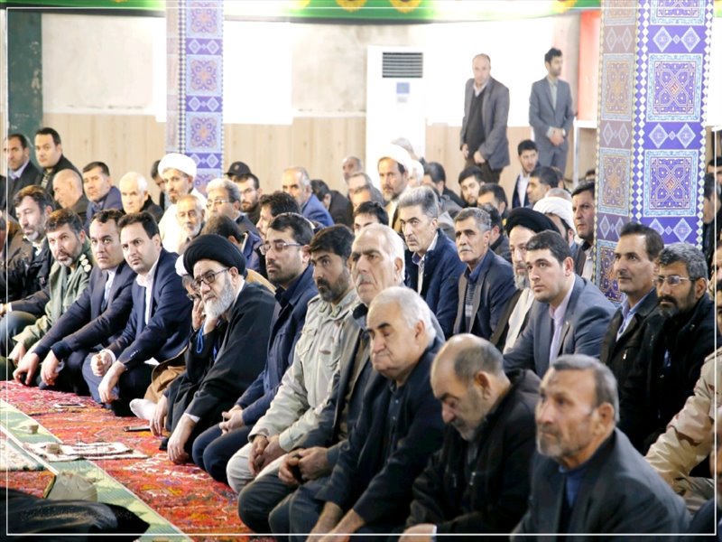 برگزاری نماز جمعه شهرستان جلفا به روایت تصویر