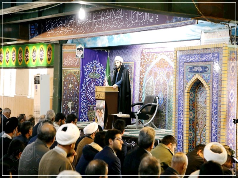 برگزاری نماز جمعه شهرستان جلفا به روایت تصویر