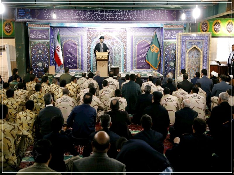 برگزاری نماز جمعه شهرستان جلفا به روایت تصویر