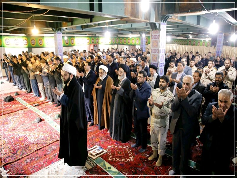 برگزاری نماز جمعه شهرستان جلفا به روایت تصویر