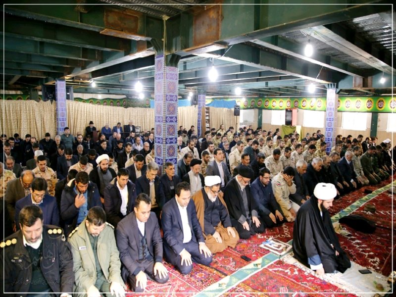 برگزاری نماز جمعه شهرستان جلفا به روایت تصویر